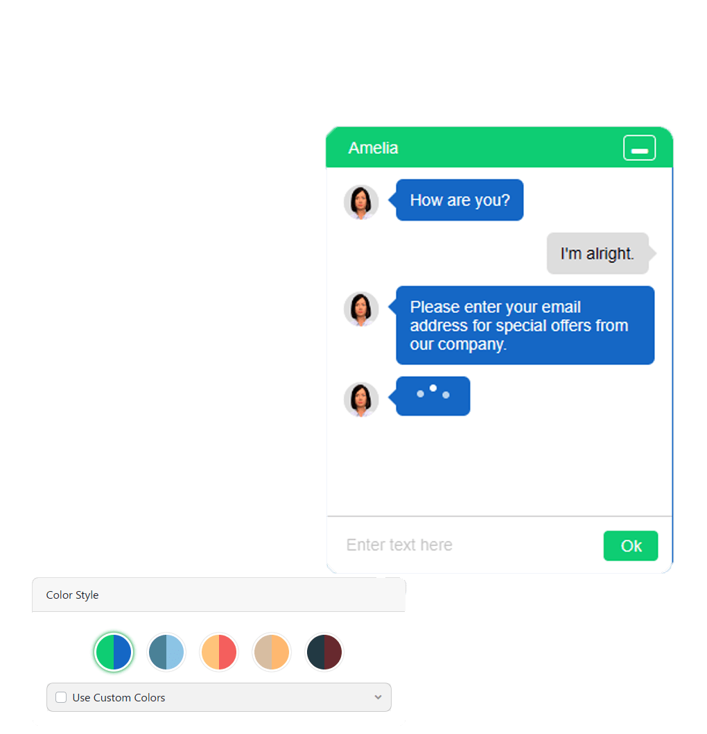 Live chat support