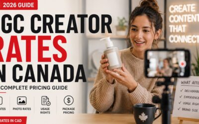 UGC Creator Rates in Canada 2026: The Complete Pricing Guide