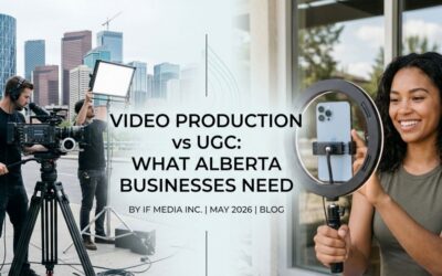 Video Production vs UGC: Which Does Your Alberta Business Actually Need?